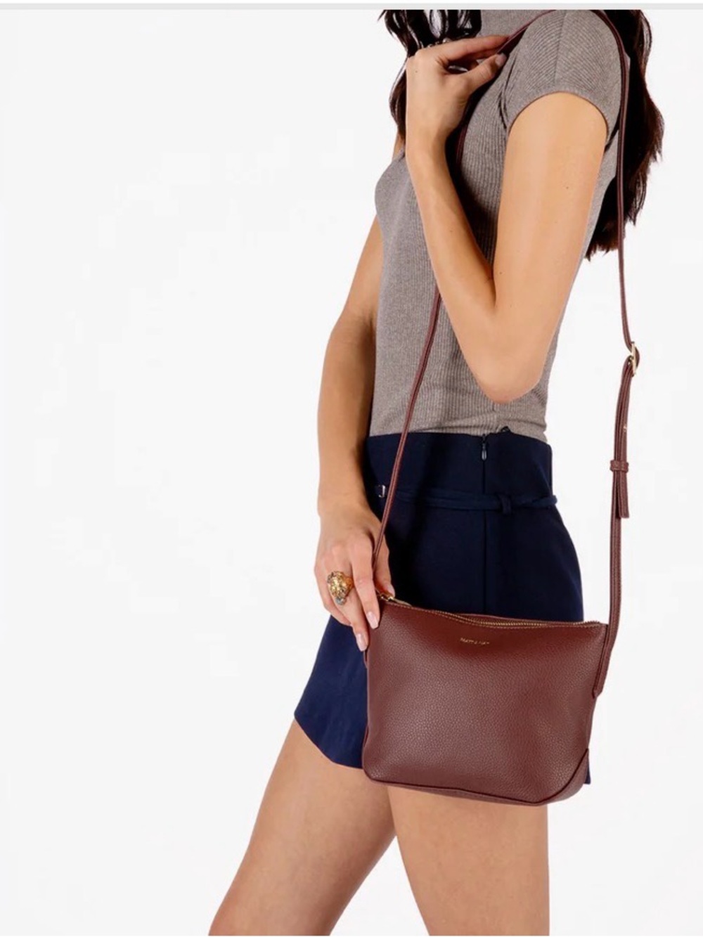 Matt & Nat Mint SAM VEGAN CROSSBODY BAG - Picture 6 of 7